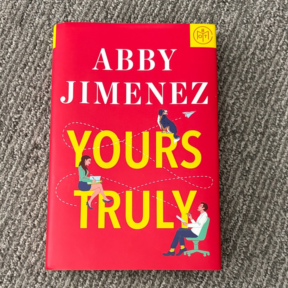 'Yours Truly' Book by Abby Jimenez